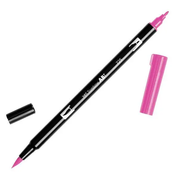 Dual Brush Marker - Rhodamine Red - 725 1