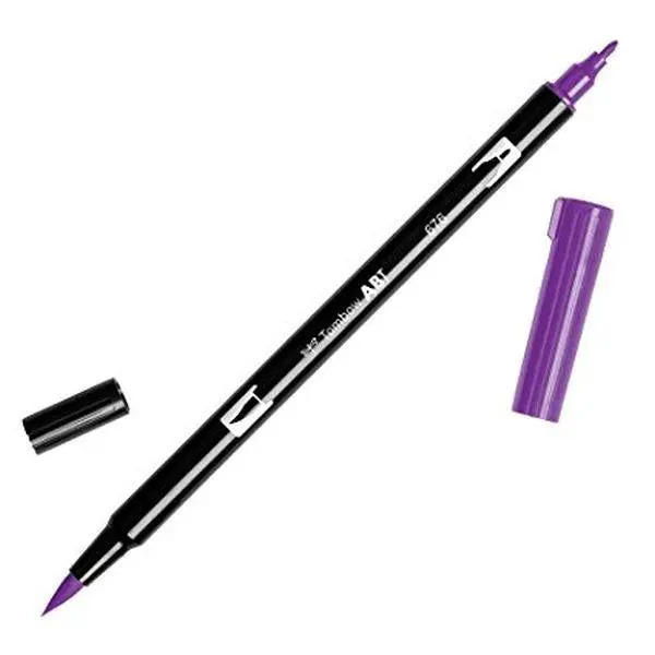 Dual Brush Marker - Royal Purple - 676 1