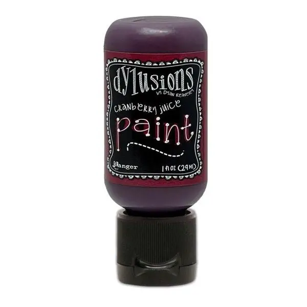Dylusions Acrylic Paint - Cranberry Juice 1