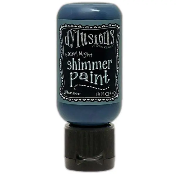 Dylusions Shimmer Paint - Balmy Night 1