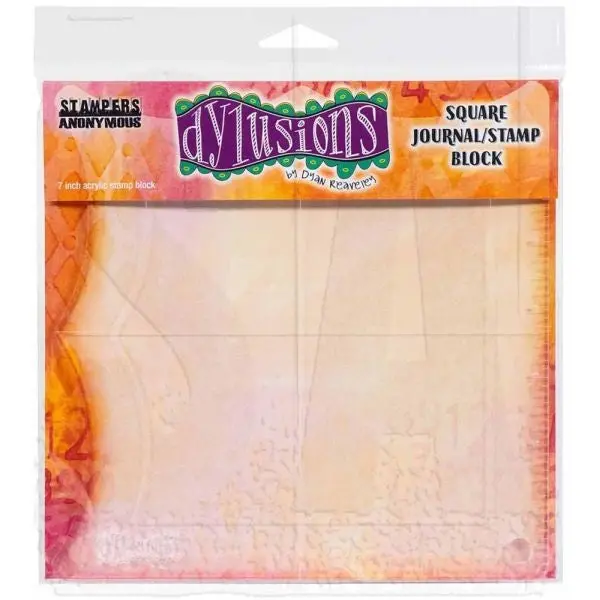 Dylusions Square Stamp Block 1