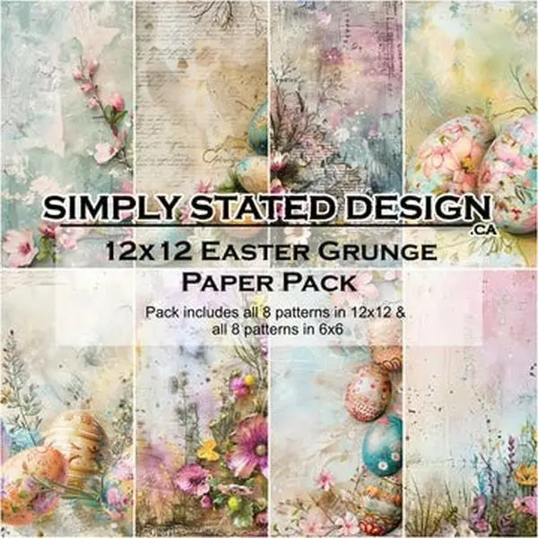 Easter Grunge - 12X12 Collection Pack 1