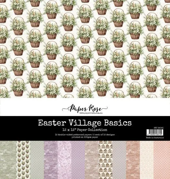 Easter Village - 12X12 Paper Collection - Basics 1