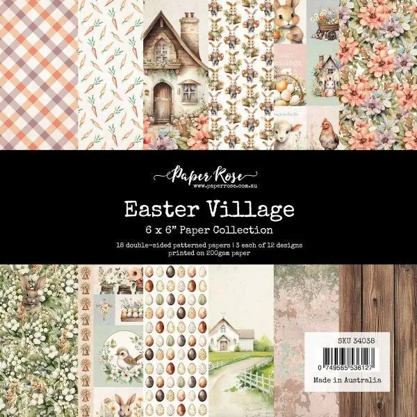 Easter Village - 6X6 Paper Collection 1