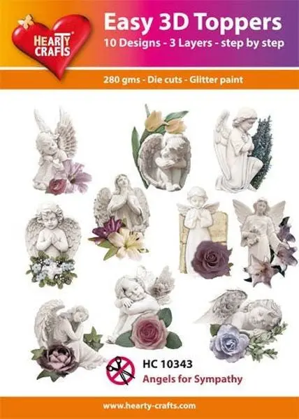 Easy 3D Toppers - Angels For Sympathy 1
