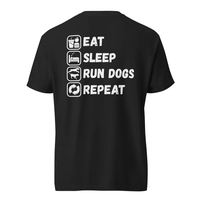 Eat Sleep Run Dogs Repeat Shirt 1