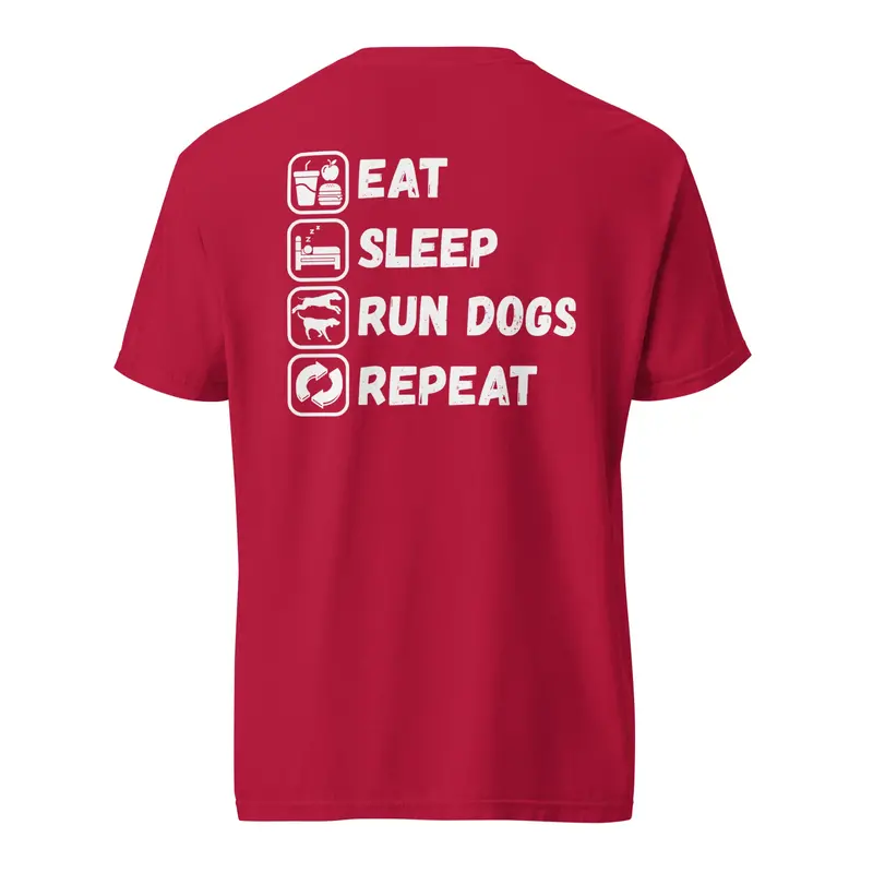 Eat Sleep Run Dogs Repeat Shirt 15