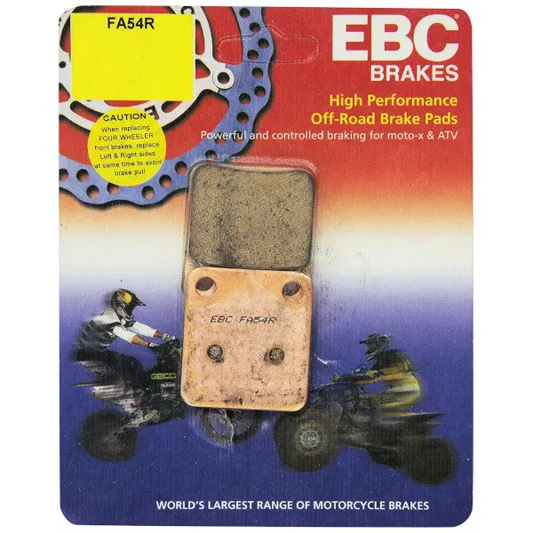 Ebc “R” Series Brake Pads (Fa54r) - Front/Rear Wheel 1