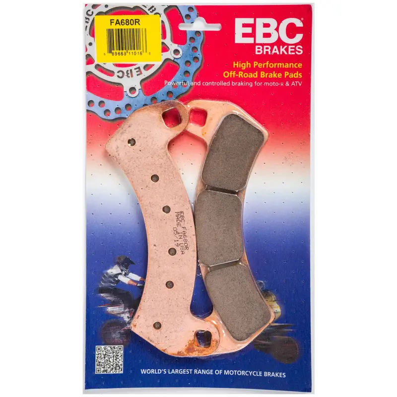 Ebc “R” Series Brake Pads (Fa680r) - Front - Polaris 1