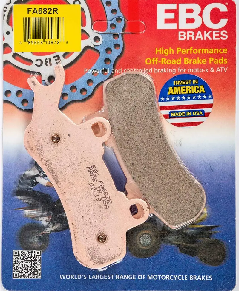 Ebc "R" Series Brake Pads (Fa682r) - Driver Side - Can-Am 1