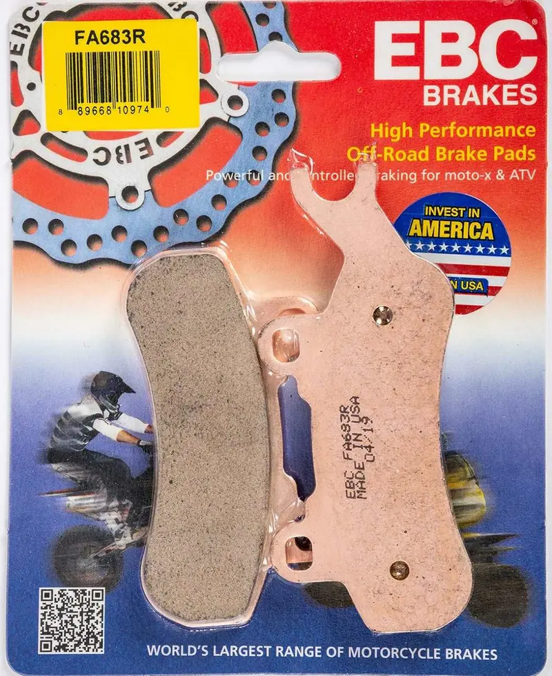 Ebc "R" Series Brake Pads (Fa683r) - Passenger Side - Can-Am 1