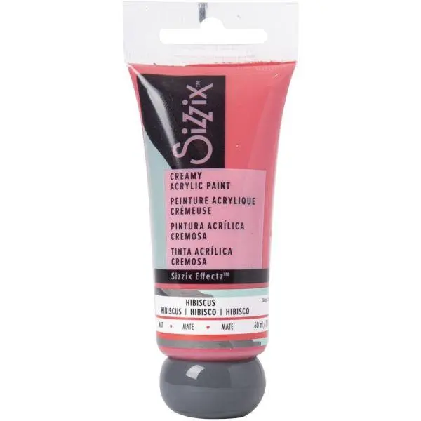 Effectz Creamy Matte Acrylic Paint - Hibiscus 1