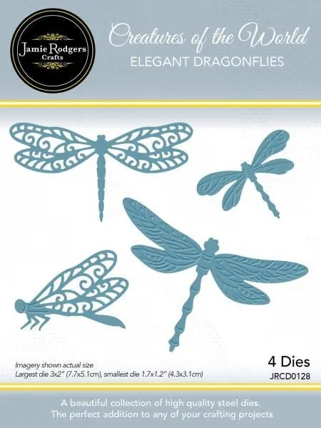 Elegant Dragonflies Dies 1