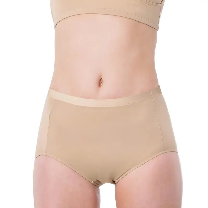 Elita Women's 'Silk Magic' Microfiber Full High Cut Panty 1