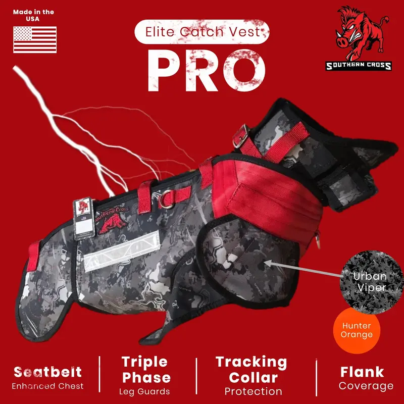 Elite Catch Vest Pro- Attached Collar Extreme Protection 1