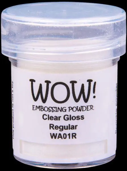Embossing Powder - Clear Gloss 1