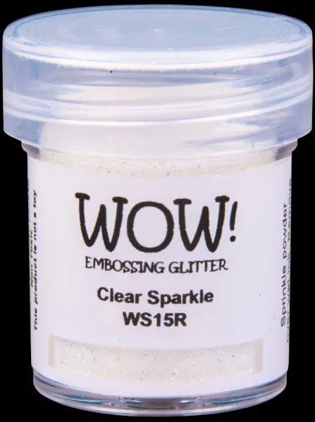 Embossing Powder - Clear Sparkle 1
