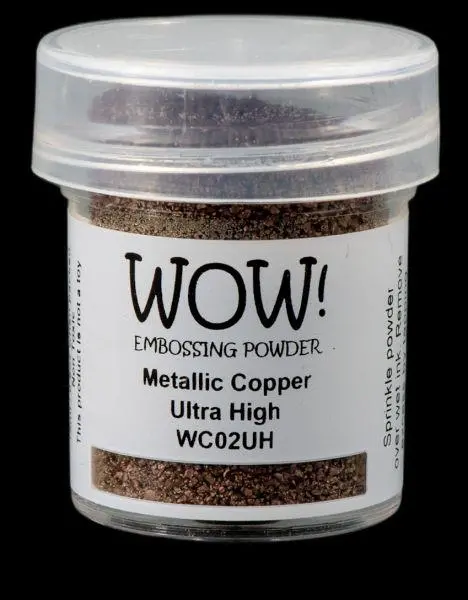 Embossing Powder - Copper - Ultra High 1
