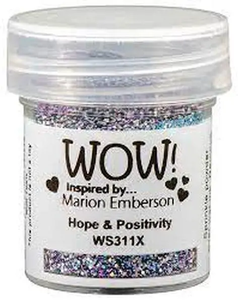 Embossing Powder  - Hope & Positivity 1