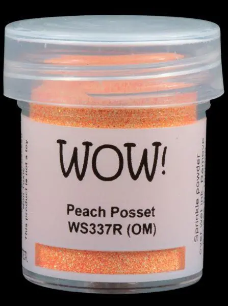 Embossing Powder - Peach Posset 1