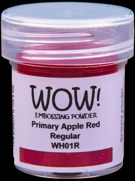 Embossing Powder - Primary Apple Red 1