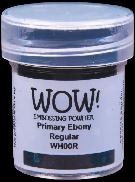 Embossing Powder - Primary Ebony 1