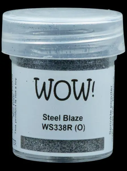 Embossing Powder - Steel Blaze 1