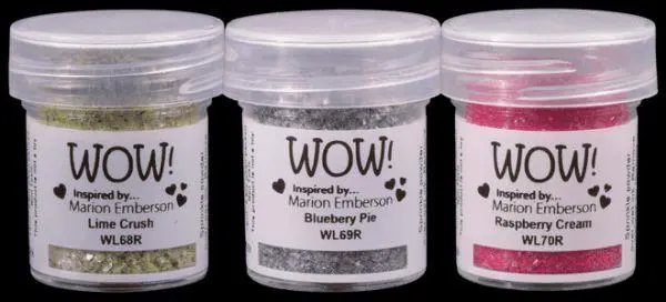 Embossing Powder Trio - Dee's Delights 1