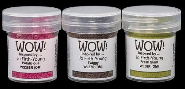 Embossing Powder Trio - English Garden 1