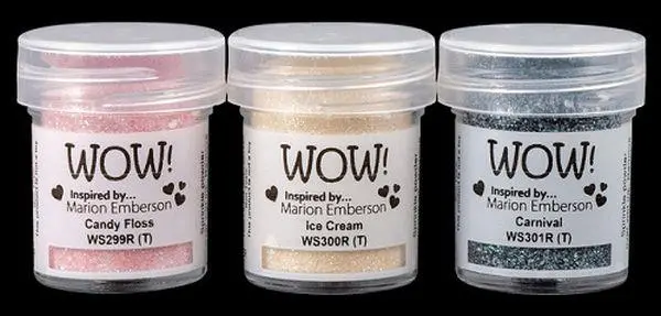 Embossing Powder Trio - Fairground 1