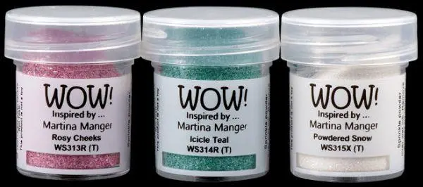 Embossing Powder Trio - Winter Dreams 1