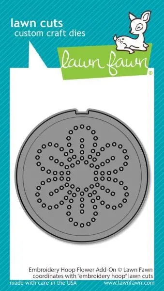 Embroidery Hoop Flower Add On Dies 1