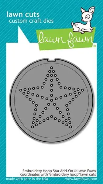 Embroidery Hoop Star Add-On Die 1