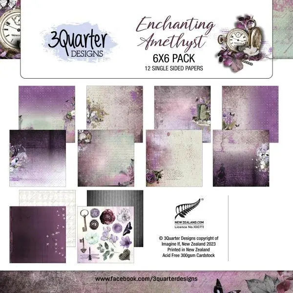 Enchanted Amethyst - 6X6 Collection Kit 1