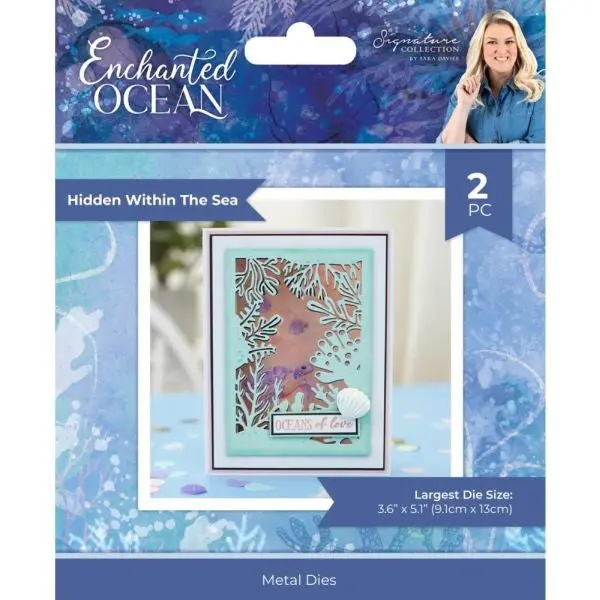Enchanted Ocean - Create A Card Dies - Hidden Within The Sea 1
