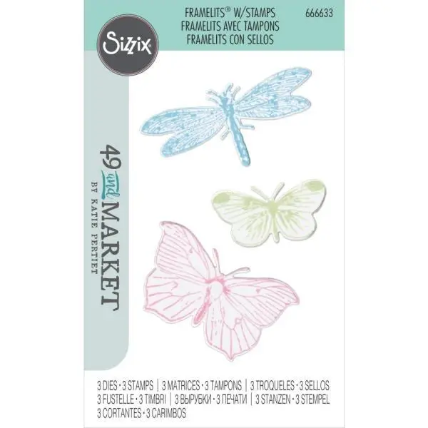 Engraved Wings - Framelits Dies & Stamp Set 1