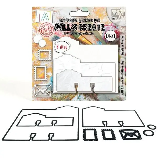 Envelope Charm - Dies 1