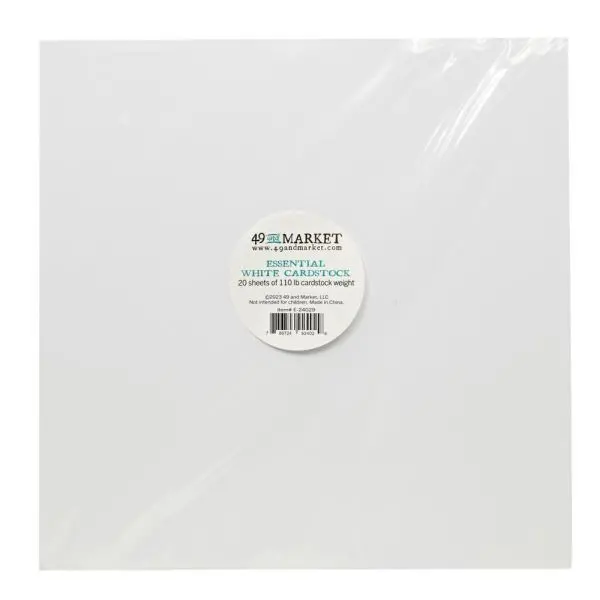 Essentials Cardsstock - White 1