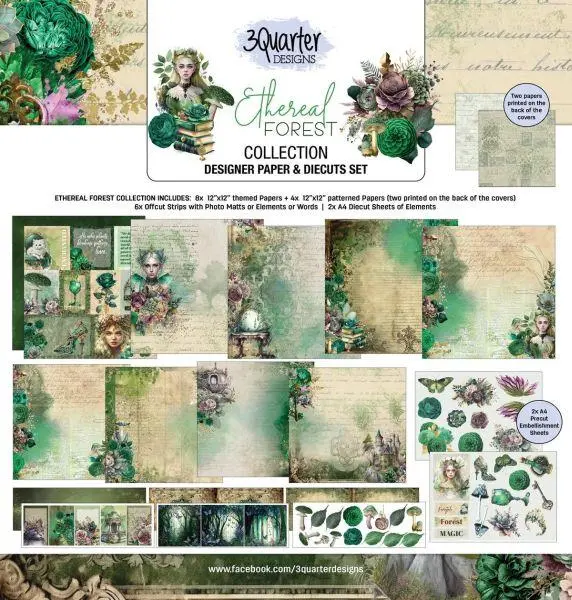 Ethereal Forest - 12X12 Collection Pack 1