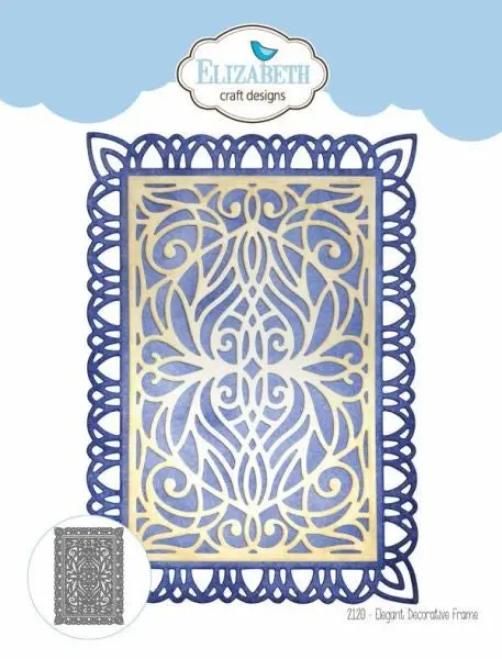 Evening Rose Collection - Dies - Elegant Decorative Frame 1