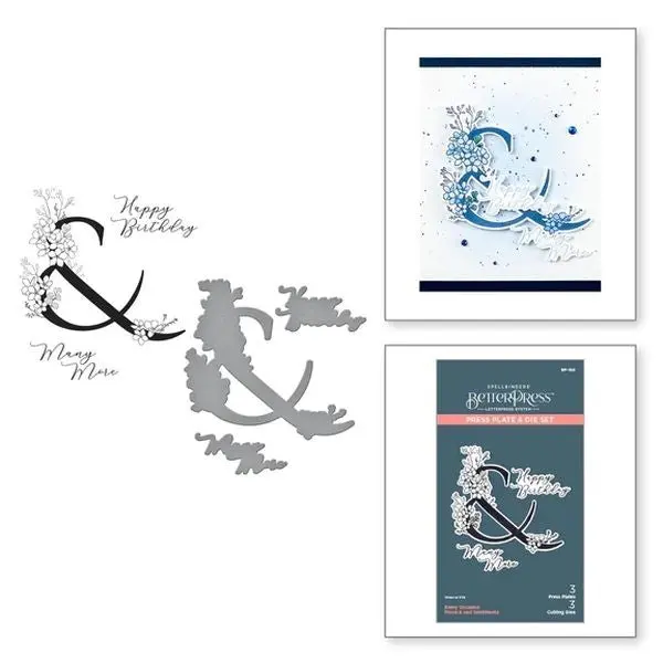 Every Occasion Floral Alphabet Collection - Floral & 1