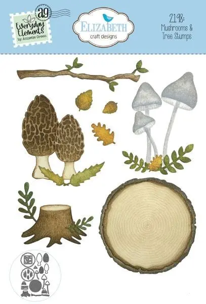 Everyday Elements - Dies - Mushrooms & Tree Stumps 1
