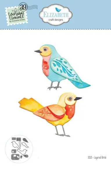Everything's Blooming - Layered Birds  - Dies 1