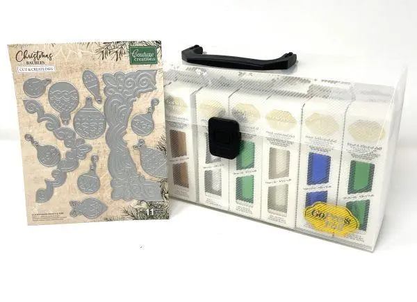 Exclusive Crafters Home Foil Bundle, With Christmas Bauble Hot Foil Plate & Die Set 1
