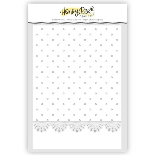 Eyelet Lace - 3D Embossing Folder & Coordinating Die Set 1