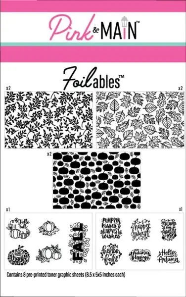 Fabulous Fall  - Foilable Kit 1