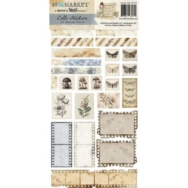 Faded Memory Lane - Cello Stickers 1