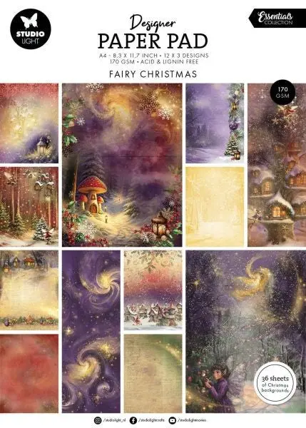 Fairy Christmas - Paper Pad 1
