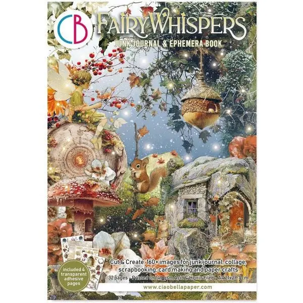 Fairy Whispers - Junk Journal Ephemera Book 1