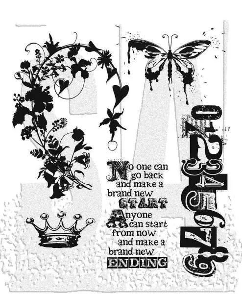 Fairytale Frenzy - Cling Stamps 1